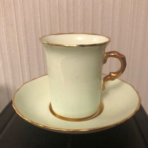 VINTAGE HAMMERSLEY ESPRESSO/DEMITASSE CUP AND SAUCER
